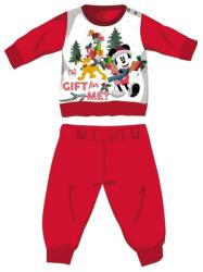 Disney Mickey egér téli vastag karácsonyi baba pizsama (MIC-BFLAPYJ-0158_pir_86)