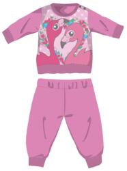 Exity Flamingó téli vastag baba pizsama (FLA-BINTPYJ-0127_roz_98)