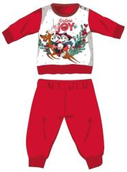 Exity Disney Minnie egér téli vastag karácsonyi baba pizsama (MIN-BFLAPYJ-0159_pir_86)