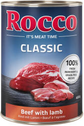 Rocco Rocco Pachet economic Classic 24 x 400 g - Vită și miel