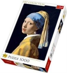 Trefl Colecția de artă Trefl Puzzle 1000 - Fată cu cercel de perle (10522)