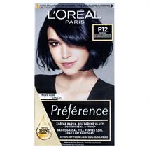 L'Oréal Preference hajfesték P12 Intenziv Kékesfekete