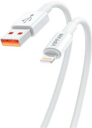 Vipfan USB to Lightning cable Vipfan X17, 6A, 1.2m (white) (25550) - pcone