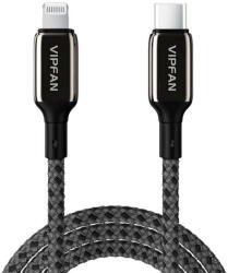 Vipfan USB-C to Lightning Cable Vipfan P03 1, 5m, Power Delivery (black) (25415) - pcone