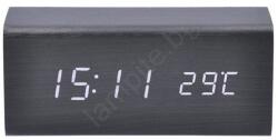 Solight CA01B - Часовник с аларма LED / 5V / 3xAAA 3000mA (SL0765) Будилник