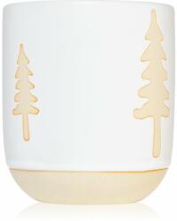 Paddywax Cypress & Fir White Glazed Raw Ceramic lumânare parfumată 240 g