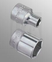 Genius Tools Dugókulcs - crowafej 3/8", 6 lap normál 08 mm Genius (323208 )