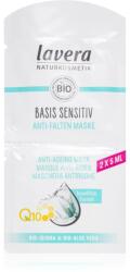 Lavera Basis Sensitiv Q10 Masca pentru ten anti riduri cu coenzima Q10 2x5 ml Masca de fata