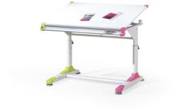 Halmar COLLORIDO íróasztal, fehér/zöld/pink - mindigbutor