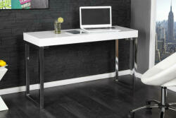 Fortrade Olimpus íróasztal, fehér+króm - mindigbutor