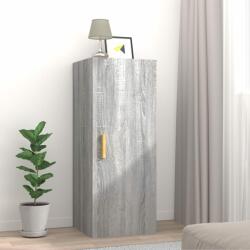 vidaXL Dulap de perete, gri sonoma, 34, 5x34x90 cm, lemn compozit (817439) Raft