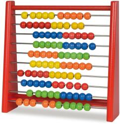 Eichhorn Abac din lemn Abacus Eichhorn 100 mărgeluțe din lemn (EH3405)