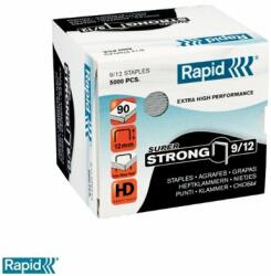 RAPID Tűzőkapocs, 9/12, horganyzott, RAPID Superstrong (E24871400) - becsiirodaker