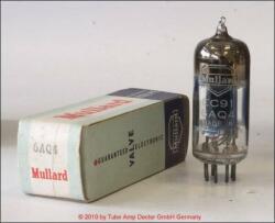 TAD Tubes Lampa ( Tub ) Mullard EC91 / 6AQ4