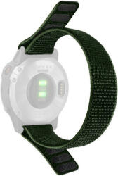 Ricardo Curea de 22 mm, nailon, verde (Garmin Fenix 7/6/5 etc. )