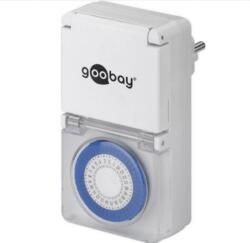 Goobay Priza programabila mecanica pentru exterior Goobay, TIMER-MEC-03-GBAY (TIMER-MEC-03-GBAY)