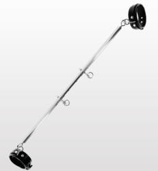 Taboom Spreader Bar with Ankle Cuffs Silver-Black