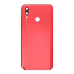 Huawei P Smart 2019 akkufedél (hátlap) kamera lencsével és antenna csatlakozóval, piros (gyári)