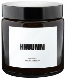 HHUUMM Lumânare cu extract de soia cu aromă de lavandă, patchouli, mosc - Hhuumm 120 ml