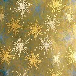 Cardex Csillag mintás arany csomagolópapír 100x70cm (39768) - jatekshop