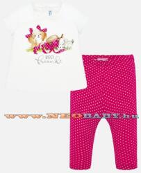 Mayoral Moda 2 részes lányka szett - póló és leggings / weiss 4p - 18 hó 1716 - 11