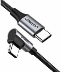 UGREEN Cablu alimentare si date Ugreen US255 fast charging USB Type-C la USB Type-C 2m gri (50125)