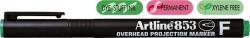 Artline OHP Permanent marker ARTLINE 853, varf fin - 0.5mm - verde (EK-853-GR) - officeclass