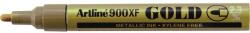 Artline Marker cu vopsea ARTLINE 900XF, corp metalic, varf rotund 2.3mm - auriu (EK-900XF-GD) - officeclass