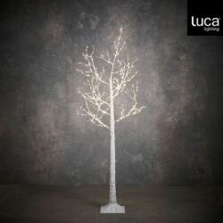 LucaLight Birch white classic white 400led IP44 timer 150 cm magas idõzíthetõ dekor világítás