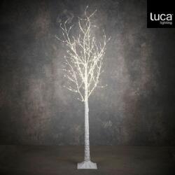 LucaLight Birch white classic white 600led IP44 timer 150 cm magas idõzíthetõ dekor világítás