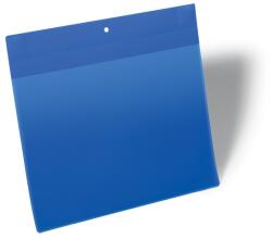 Durable Mágneses dokumentum tároló zseb A4, fekvő, 10 db/csomag, Durable Neodym kék (DU1748)