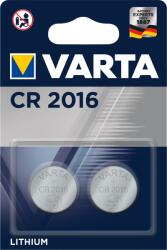 VARTA Gombelem CR 2016 2 db/csomag, Varta (35045)