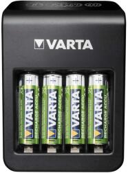 VARTA Elemtöltő, akku LCD Plug töltő + 4 db AA 2100 mAH Varta (35044) - pencart