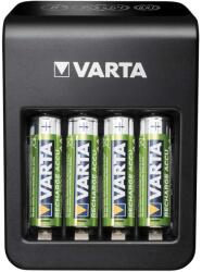 VARTA Elemtöltő, akku LCD Plug töltő + 4 db AA 2100 mAH Varta (35044)