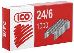 Ico Tűzőkapocs 24/6, piros dobozos Ico (7330024003) - pencart