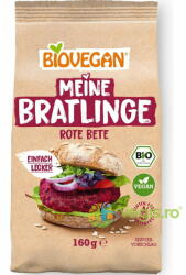 BIOVEGAN Mix pentru Burger Vegan cu Sfecla Rosie fara Gluten Ecologic/Bio 160g