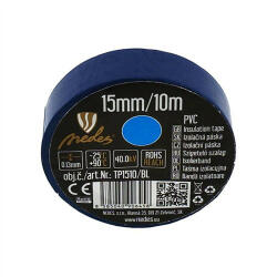 NEDES Szigetelőszalag PVC 15mm/10m kék - TP1510/BL (NDS-TP1510-BL)