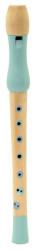 MamaMemo Flaut jucarie muzicala din lemn, verde, MamaMemo (AS83535) - bekid Instrument muzical de jucarie