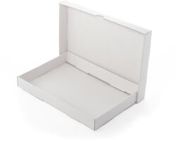 Fehér hullámkarton egymásba csúszó doboz 242x170x30MM (7161-SPR)