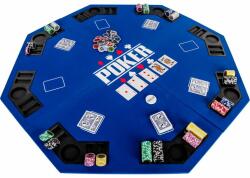 GamesPlanet® Blat Poker pliabil - albastru (20030135)