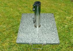 Garthen Suport de umbrele - granit / oțel inoxidabil 25 kg (ZGZ35814)