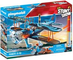 Playmobil Playmobil, Air Stuntshow, Avion biplan "Phoenix", set de joaca, 70831