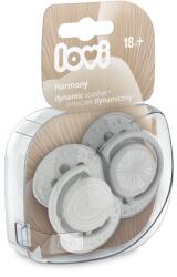 LOVI Lovi, Harmony Boy, suzeta dinamica din silicon, 18 luni+, 2 buc
