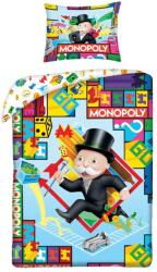 Halantex Monopoly, set lenjerie de pat single, 140x200 cm + 70x90 cm Lenjerii de pat bebelusi‎, patura bebelusi