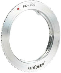 K&F Concept PENTAX K EOS adapter - Canon EOS EF Pentax PK átalakító, PK-EOS (KF06.130)