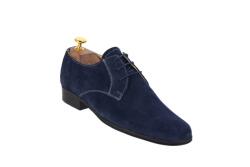 Rovi Design Oferta masimea 39, pantofi barbati eleganti din piele naturala bleumarin LP34BLMVEL - ellegant