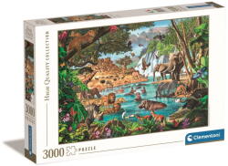 Clementoni African Waterhole 3000 db-os (33551)