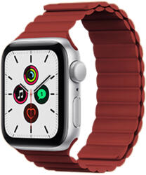Kingxbar Apple Watch 4/5/6/7/8/SE (38/40/41mm) Kingxbar mágneses óraszíj piros