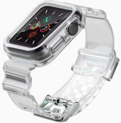 Apple Watch 2/3 38mm Strap Light óraszíj és tok fekete