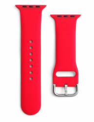 Apple Watch 4/5/6/7/8/SE/Ultra (42/44/45/49mm) Silicone APS óraszíj piros